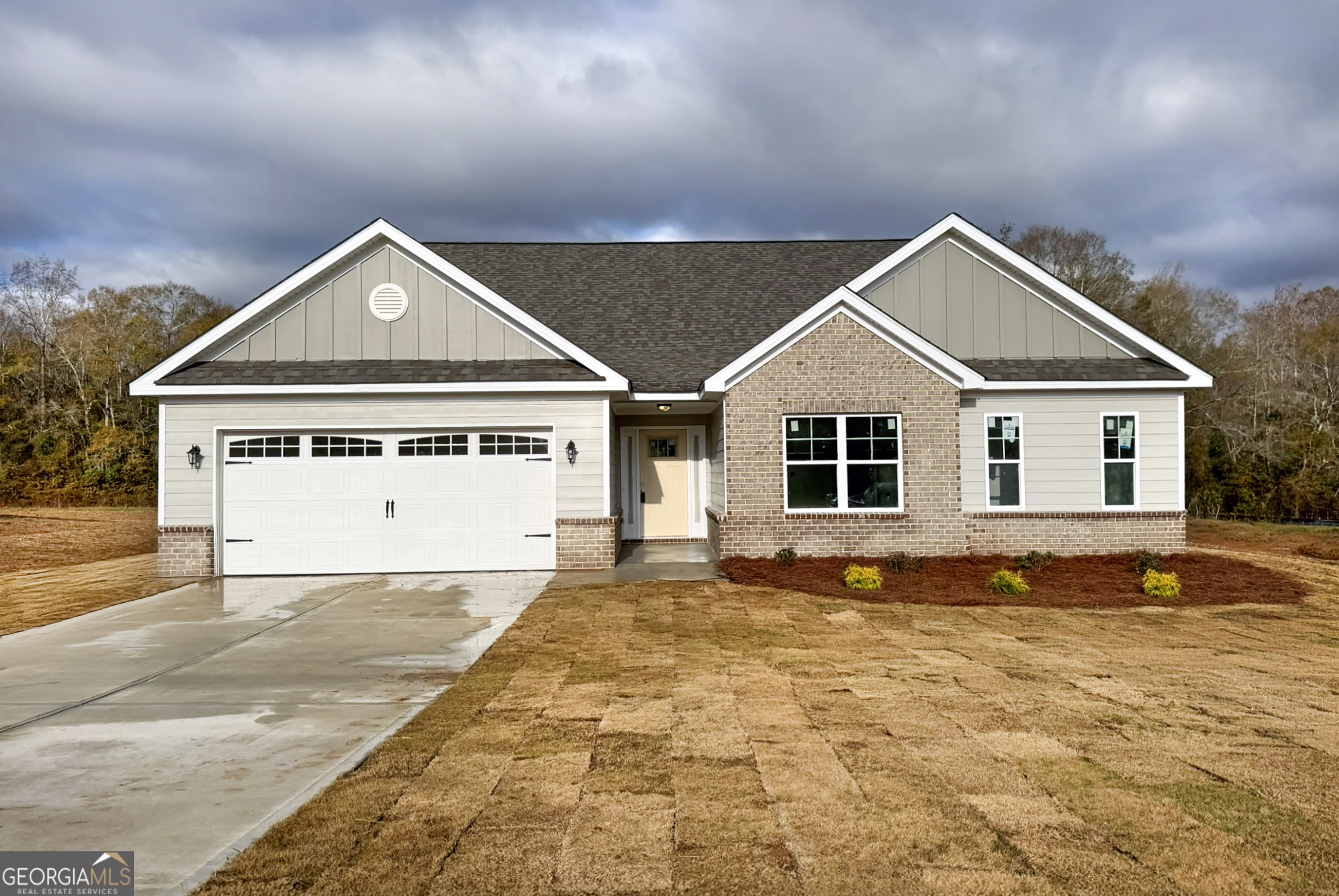 95 Finch Lndg Road Winder, GA 30680 - Photo 1 of 1 a front view of a house with a yard