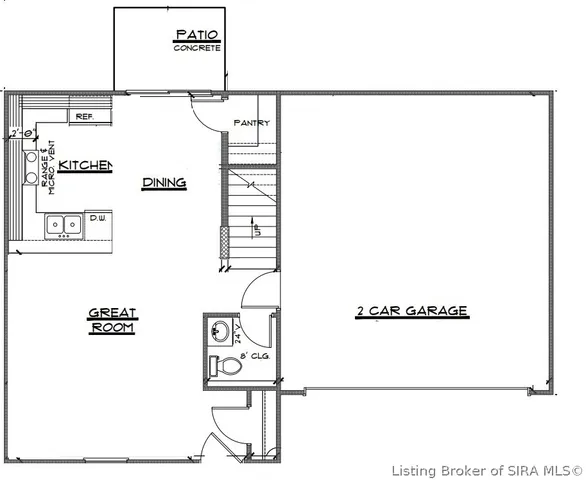 $239,900 | 1478 North Solar Street, Unit LOT 4, Scottsburg, IN 47170