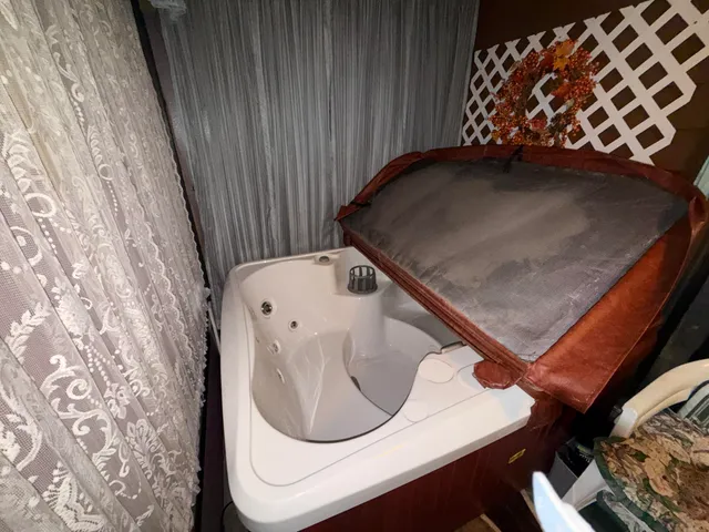 a close up view of washer and dryer