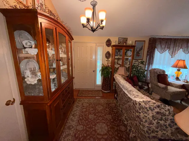 a view of front door and porch