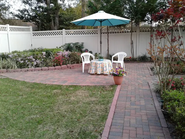 a view of a terrace with sitting area and furniture