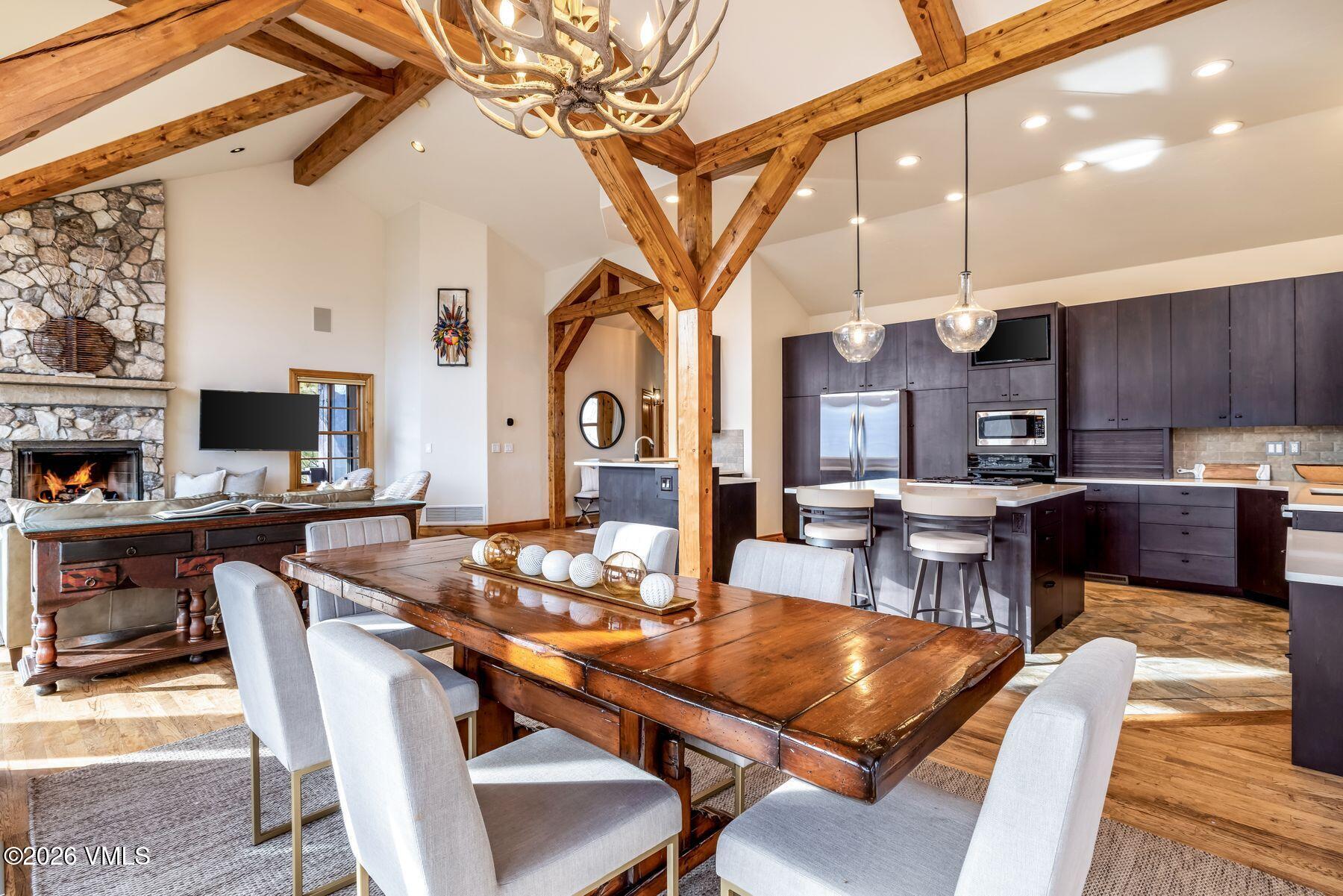 62 Elk Run Edwards, CO 81632 - Photo 19 of 43 a view of a dining room with furniture