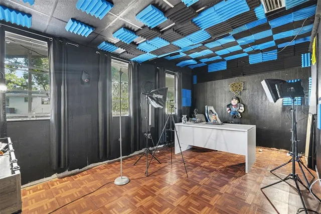 a view of a living room