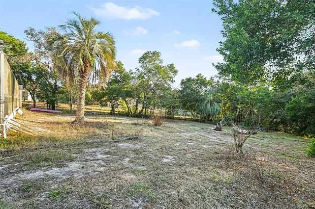 a view of outdoor space with trees