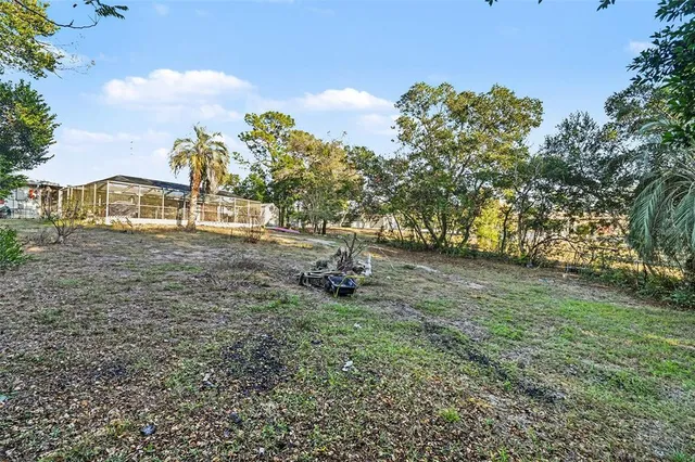a view of outdoor space and yard