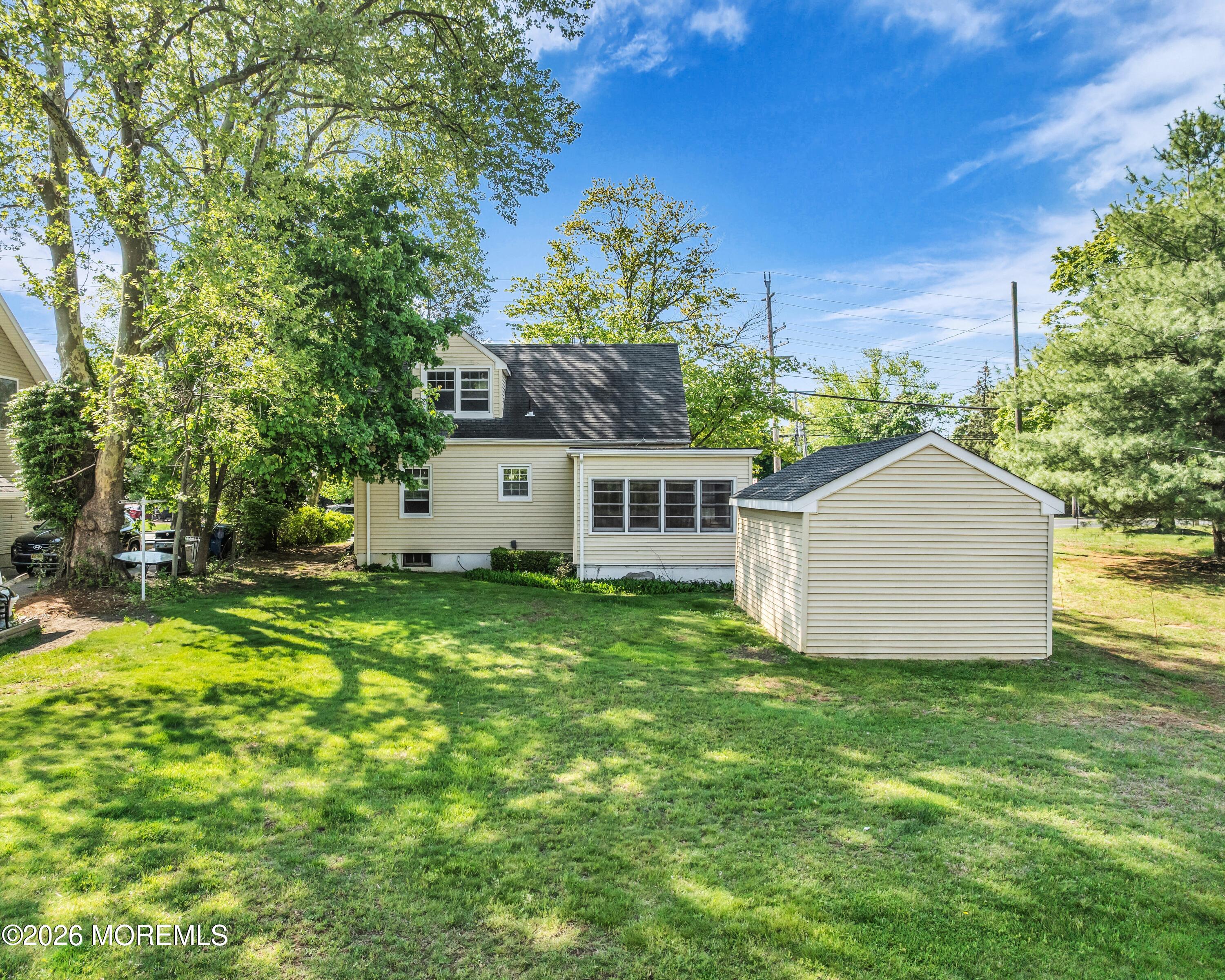540 Newman Springs Road Lincroft, NJ 07738 - Photo 26 of 49 Back Of House & Garage