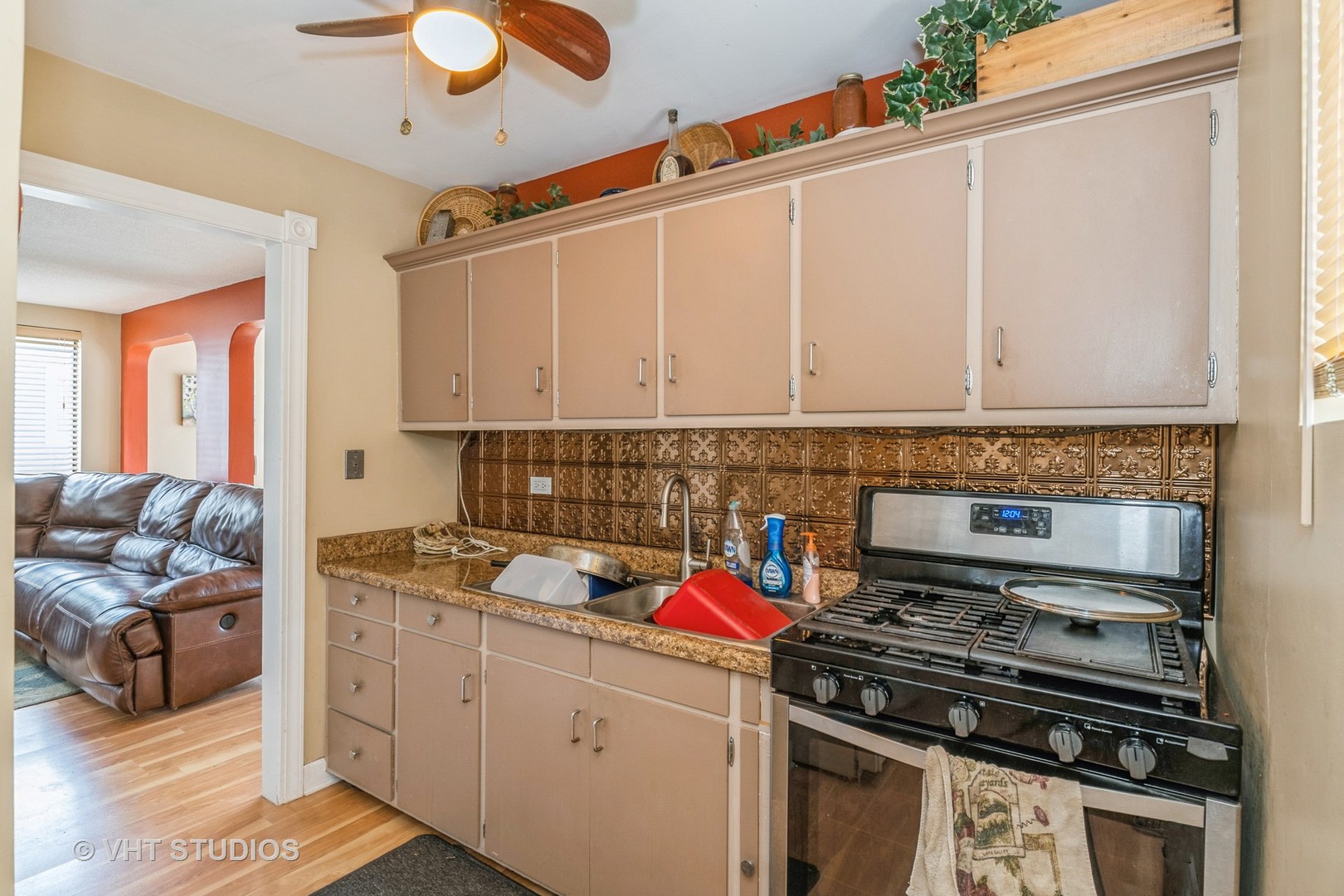 36825 North Lake Street Ingleside, IL 60041 - Photo 12 of 14 a kitchen with a stove and a white refrigerator