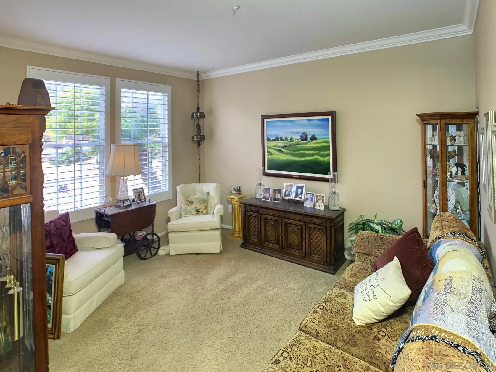 17272 Prairie Mile Road Ramona, CA 92065 - Photo 23 of 51 a living room with furniture and a large window