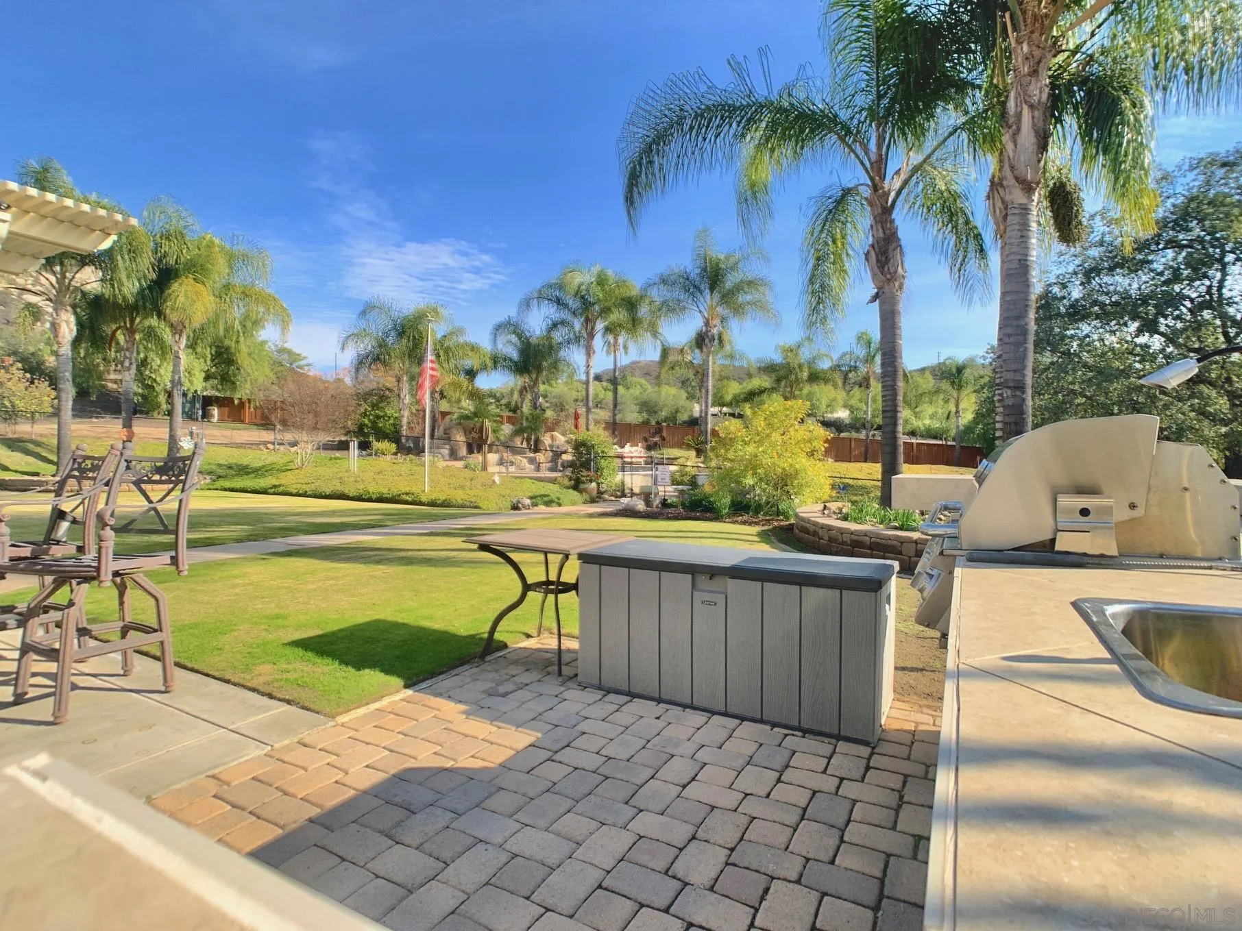 17272 Prairie Mile Road Ramona, CA 92065 - Photo 33 of 51 a view of swimming pool with a patio