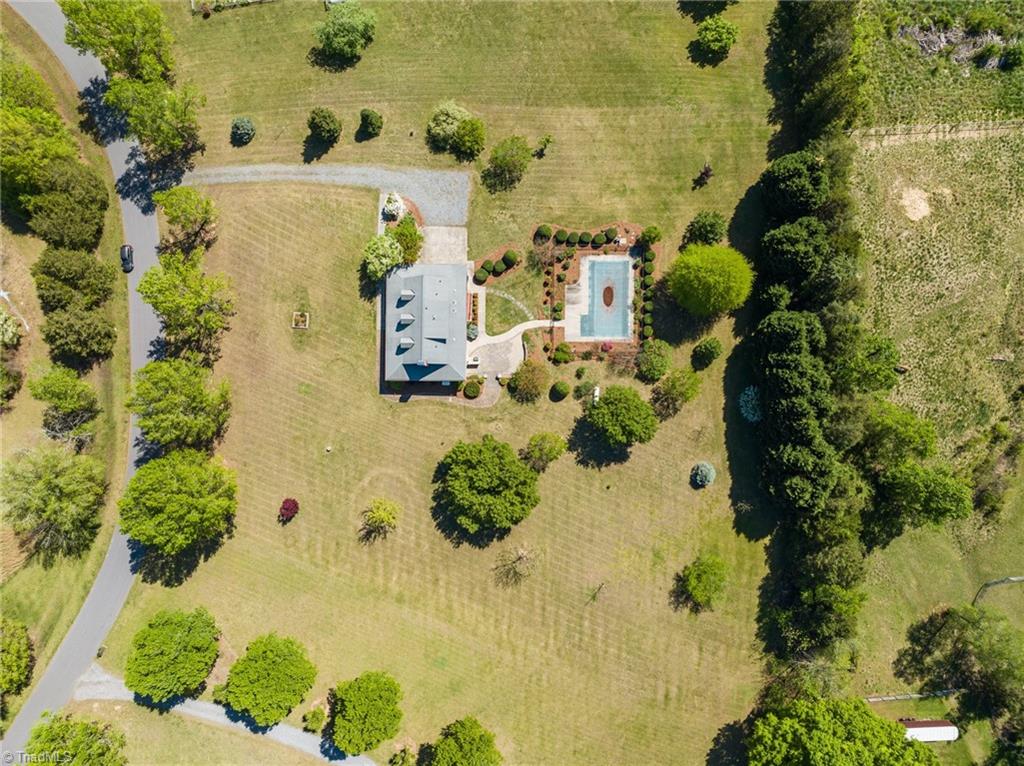 130 Deer Path Summerfield, NC 27358 - Photo 45 of 50 Overhead shot showing the lot layout.