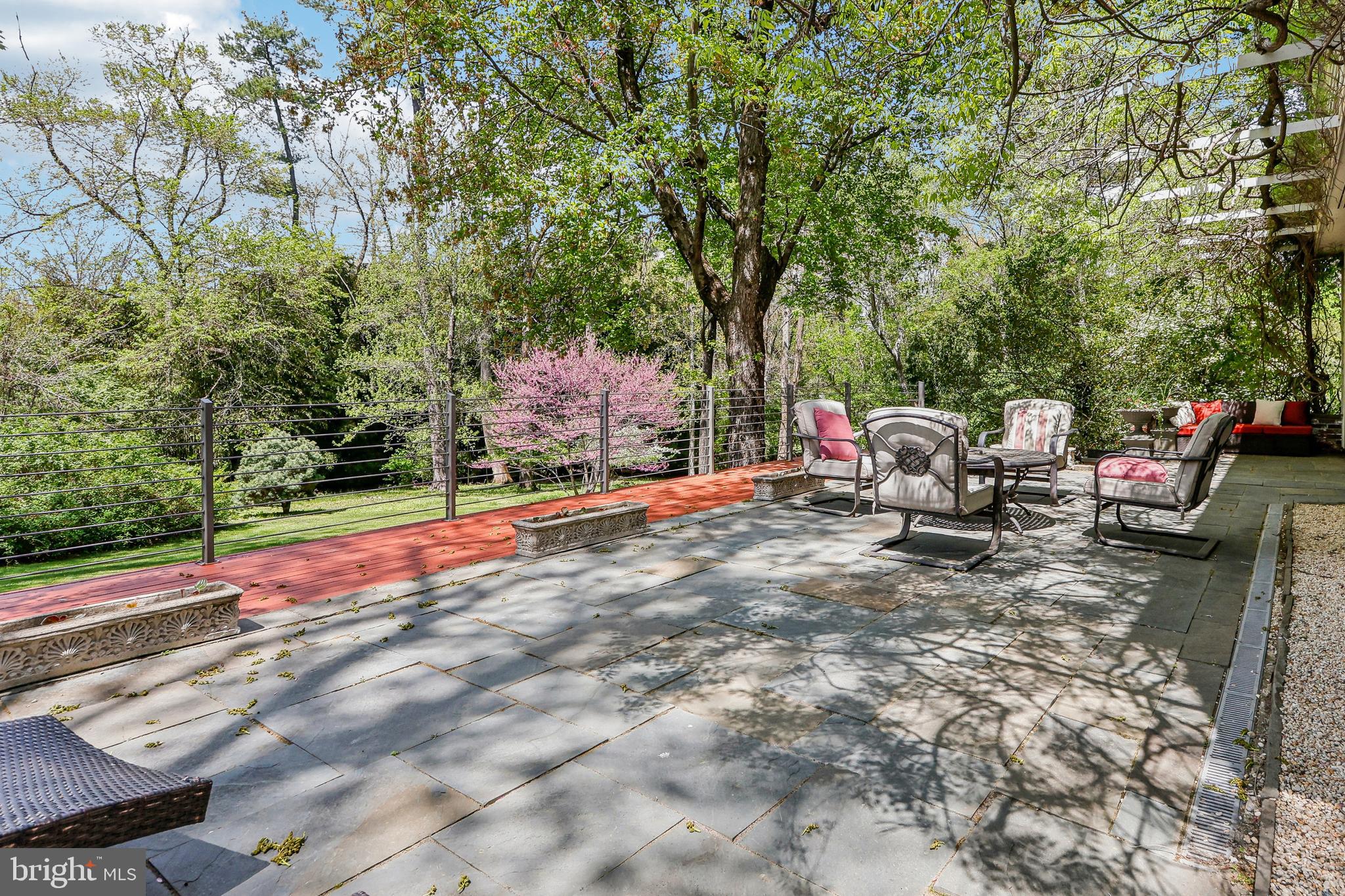 33 Rosedale Road Princeton, NJ 08540 - Photo 57 of 75 Raised backyard bluestone patio