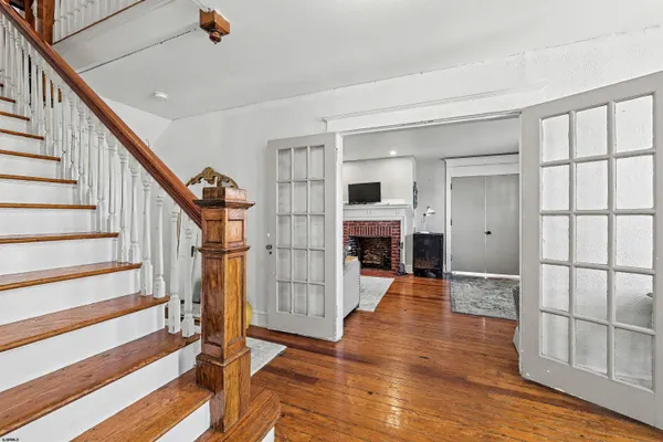 a view of a living room