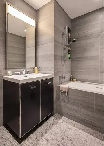 a view of a balcony with an ocean view