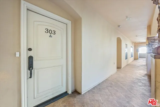 a view of a hallway with a hallway