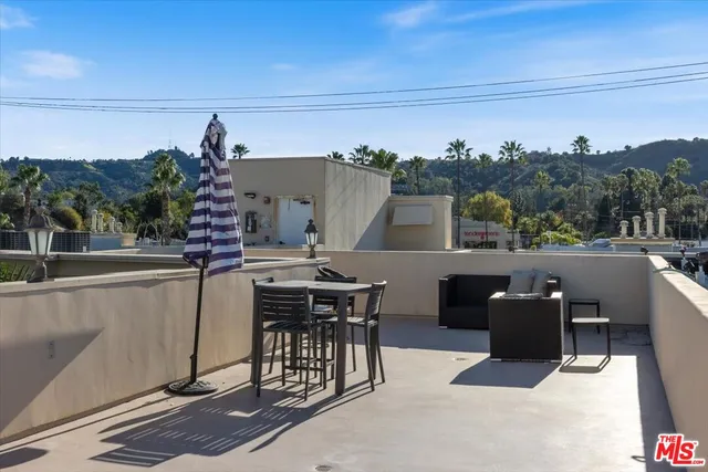 a view of a city that has tall buildings