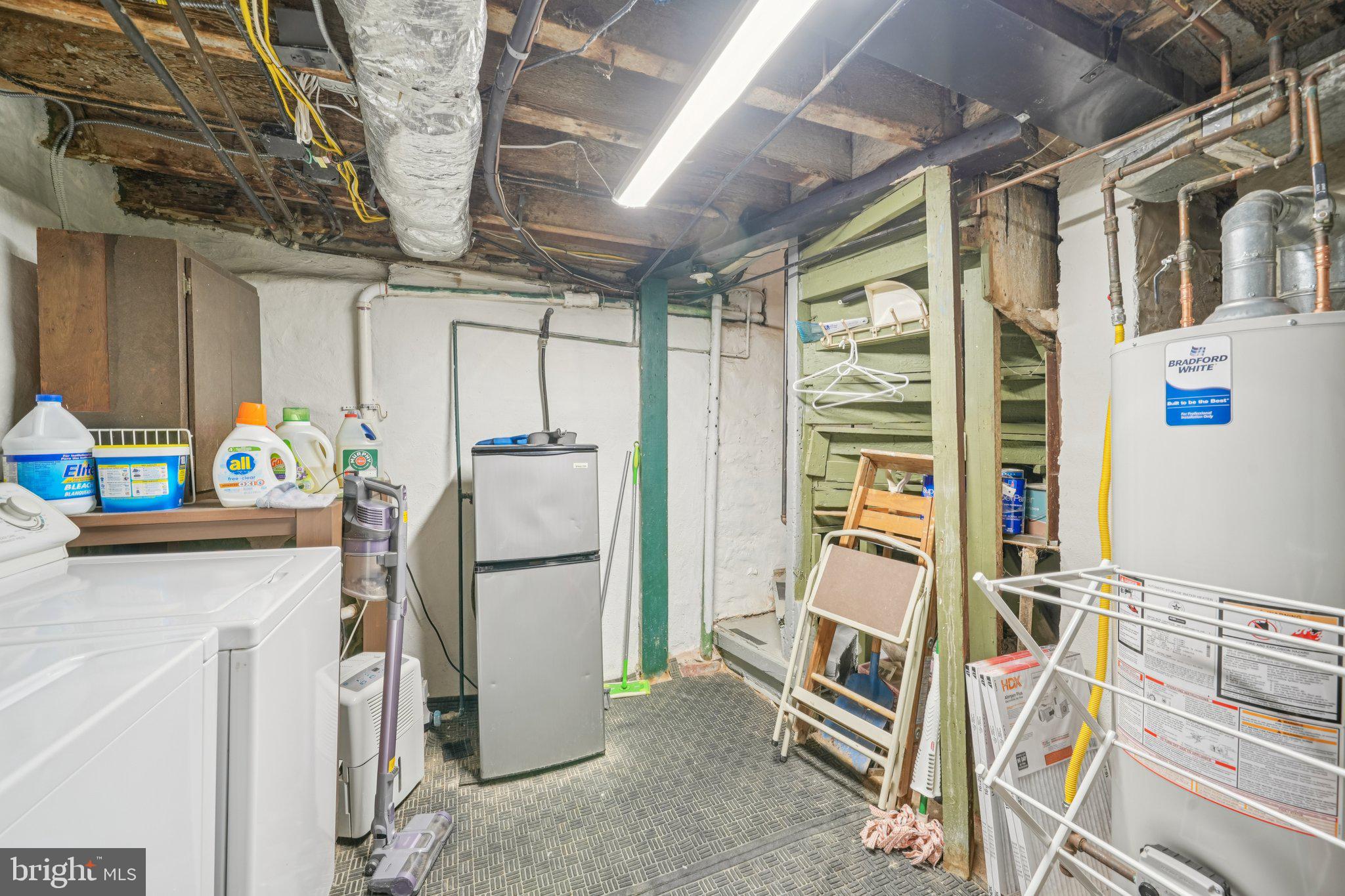 405 South 17th Street Philadelphia, PA 19146 - Photo 21 of 24 a utility room with dryer and washer