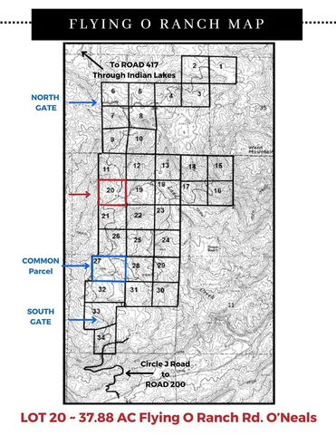 $169,000 | -37.88 Ac Flying O Ranch Road, Coarsegold, CA 93614