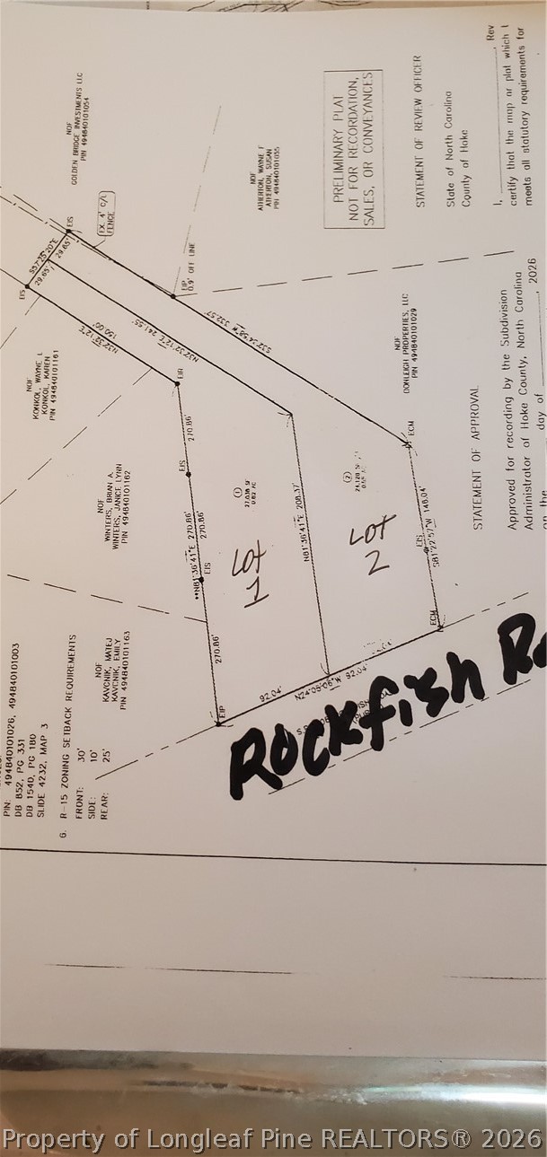 Tbd Rockfish Road Raeford, NC 28376 - Photo 4 of 7 a close up of a wall with a sink