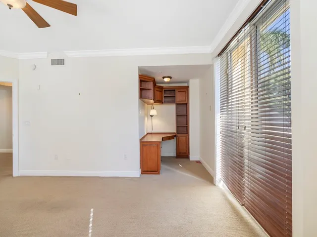 a very nice looking room with a large window