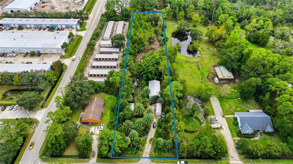 725 Cypress Road St. Augustine, FL 32086 - Photo 2 of 29 an aerial view of residential houses with outdoor space and trees
