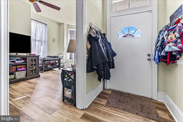 a view of a living room