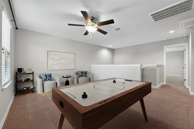 a room with furniture and window