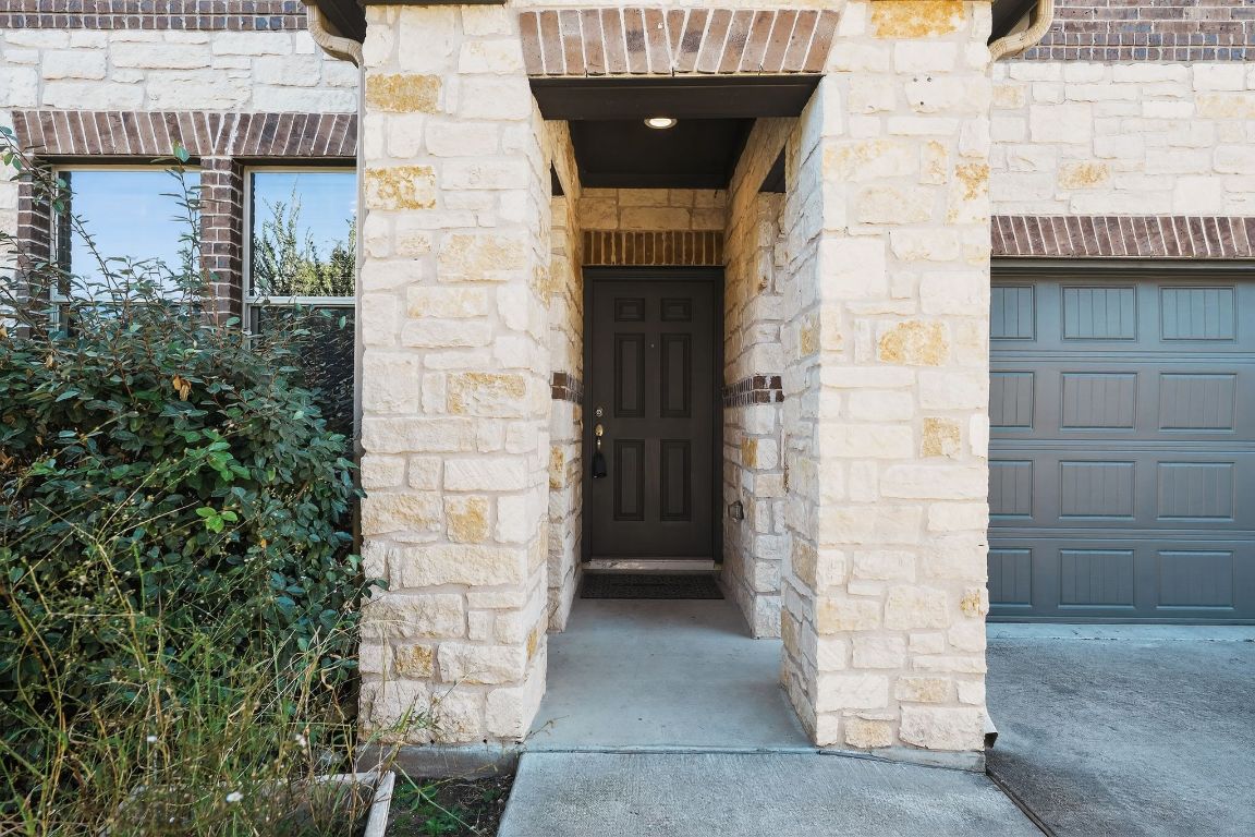 548 Appalachian Trail Leander, TX 78641 - Photo 9 of 38 an entrance to house with yard