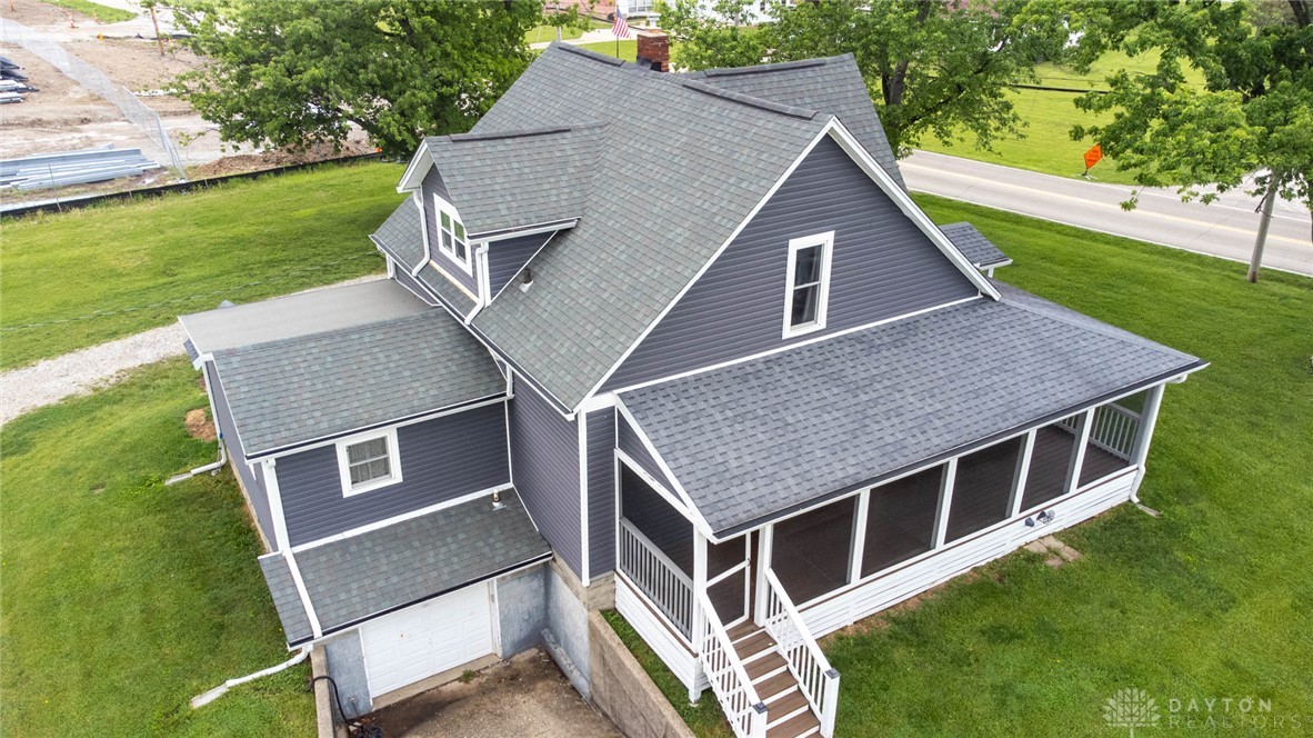 190 Swailes Road Troy, OH 45373 - Photo 57 of 82 This classic residence features a durable asphalt shingle roof and inviting screened porch.