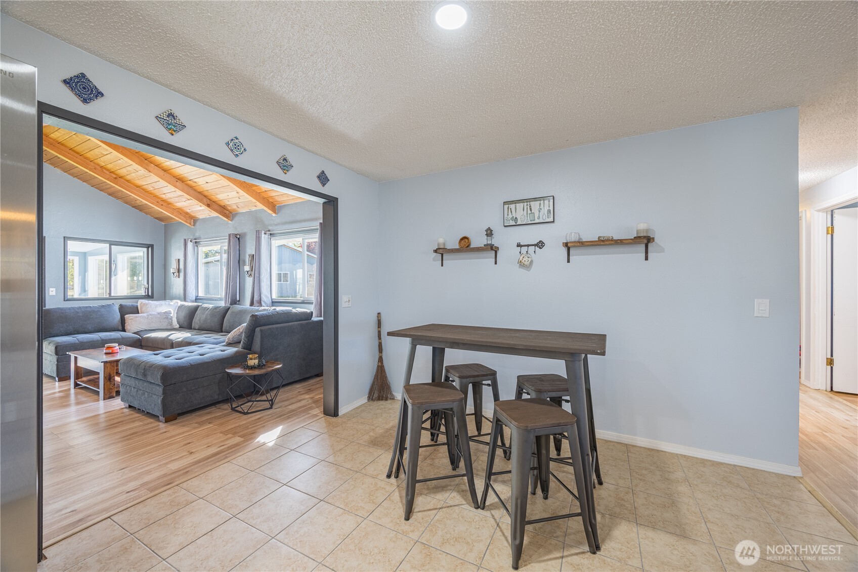 642 Kitchen-Dick Road Sequim, WA 98382 - Photo 12 of 40 a living room with furniture and a table