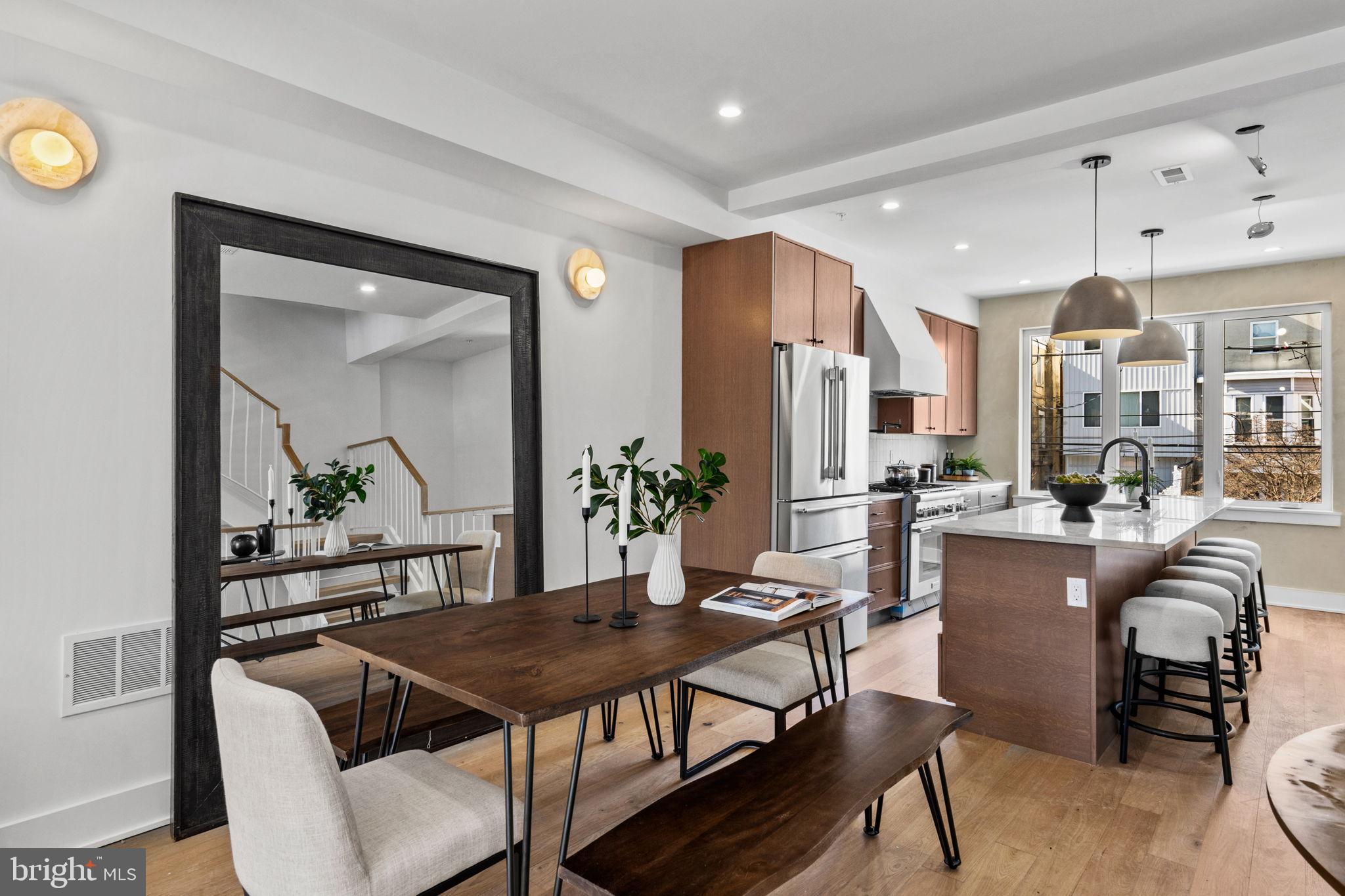 749 North Capitol Street Philadelphia, PA 19130 - Photo 24 of 61 Modern kitchen with sleek design elements.