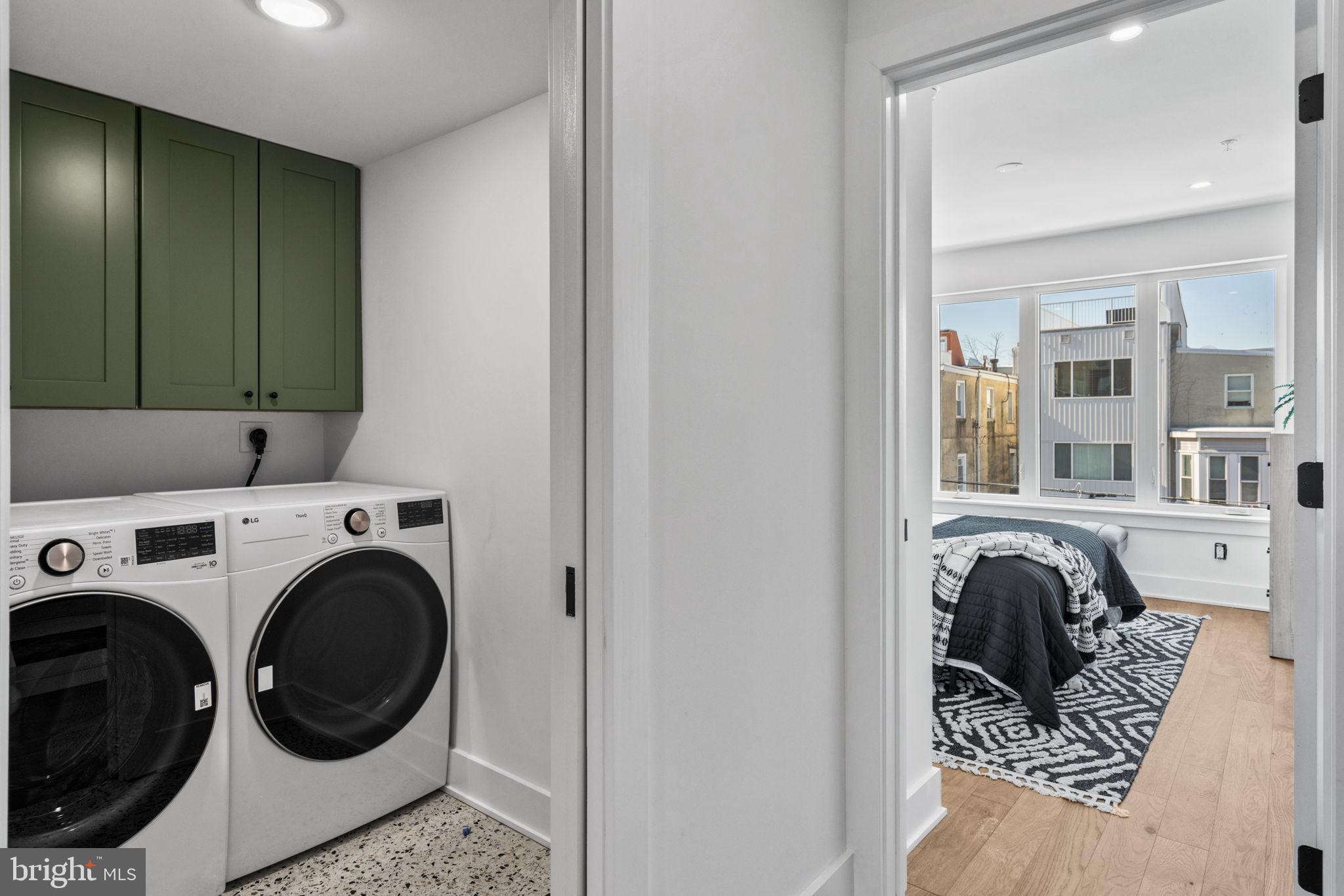 749 North Capitol Street Philadelphia, PA 19130 - Photo 33 of 61 Modern laundry nook with stylish accents.