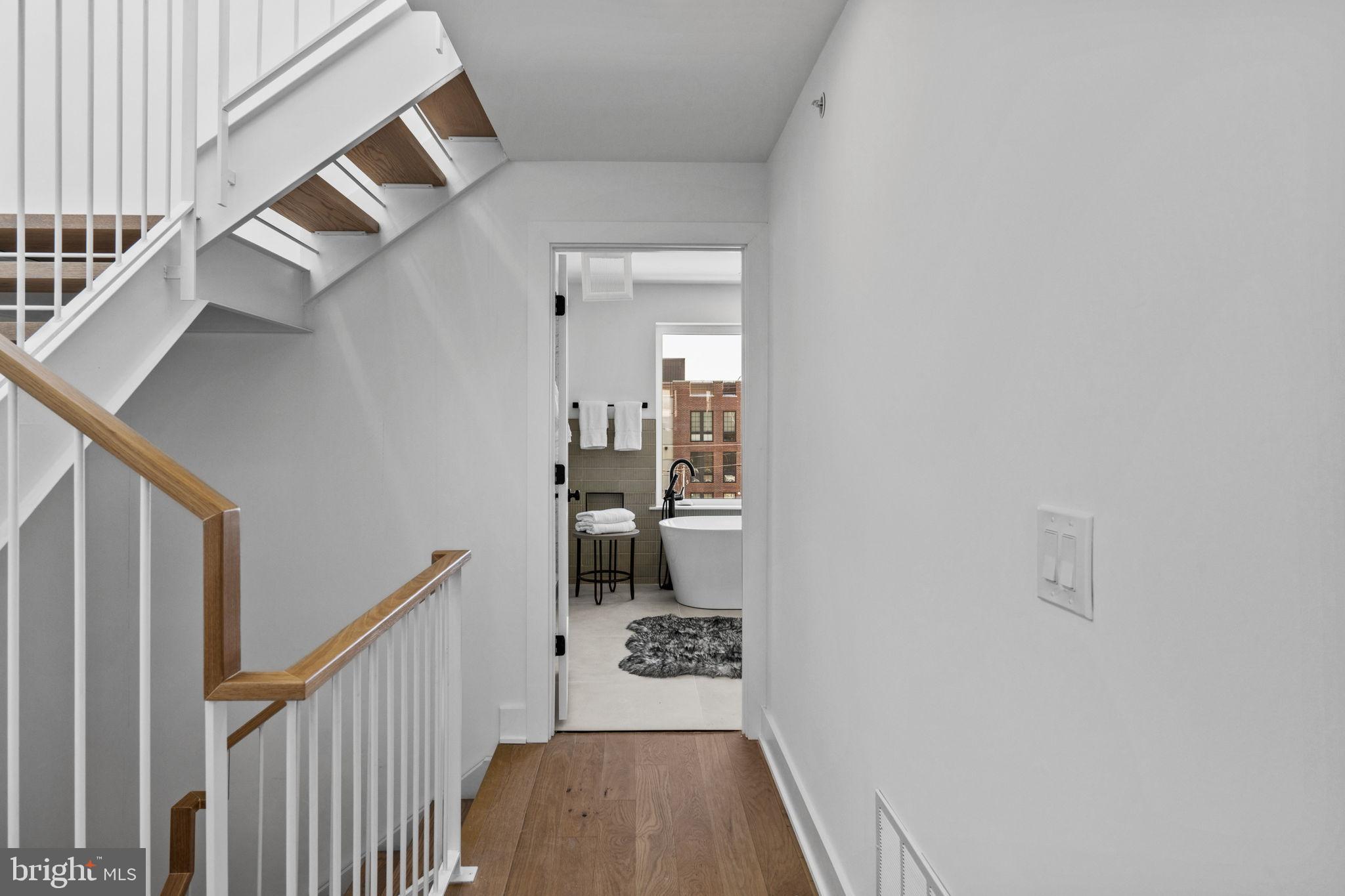 749 North Capitol Street Philadelphia, PA 19130 - Photo 52 of 61 Bright and airy hallway with modern charm.