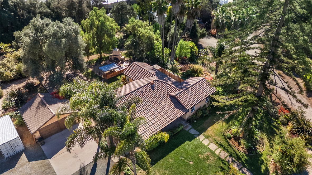 1955 Friendly Drive Vista, CA 92084 - Photo 60 of 75 an aerial view of house with yard and outdoor seating