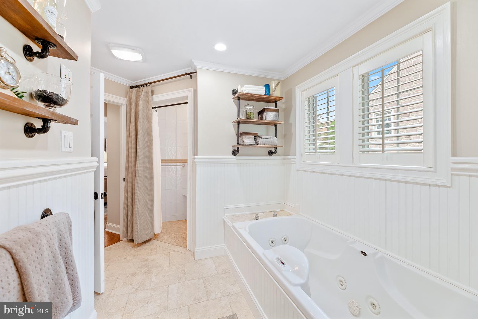 517 Georgian Road Glenside, PA 19038 - Photo 30 of 80 Serene spa-like bathroom retreat.