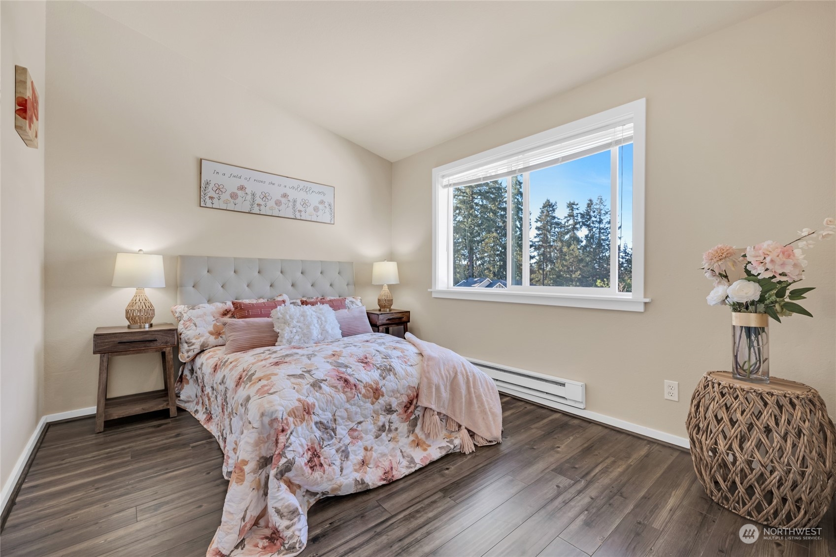 16101 Bothell Everett Highway, Unit C304 Mill Creek, WA 98012 - Photo 16 of 22 a bedroom with bed and a window