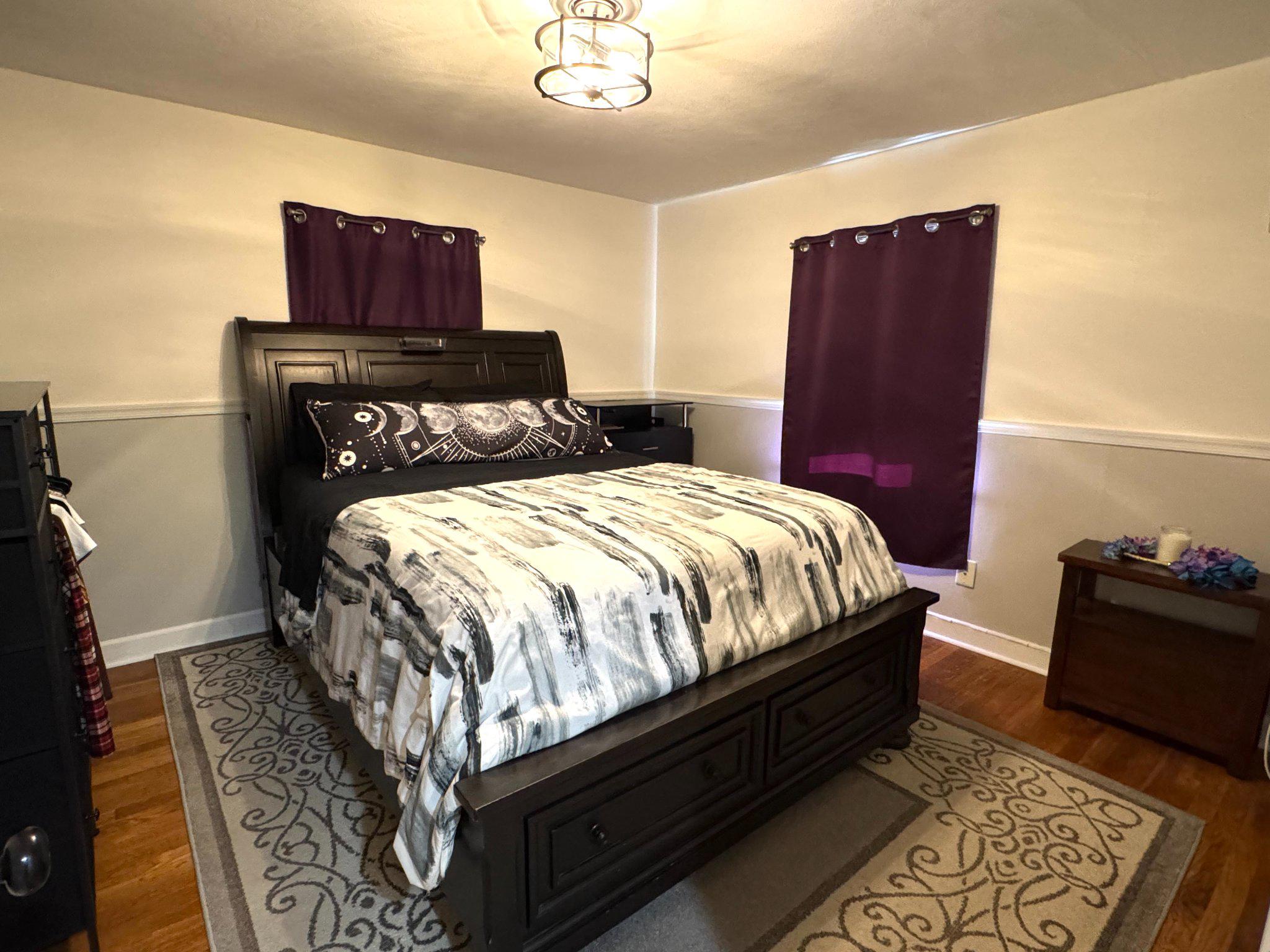 830 New Hope Road Staunton, VA 24401 - Photo 23 of 48 Bedroom 2 with hardwood flooring & chair rail