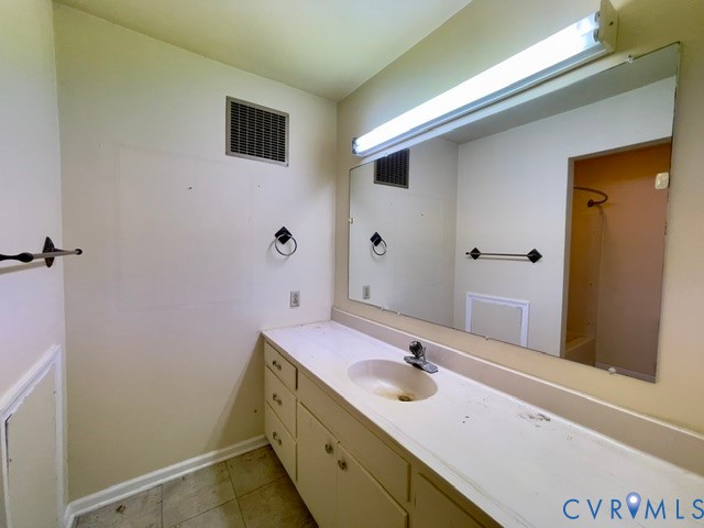 10024 South Hill Road Kenbridge, VA 23944 - Photo 14 of 32 a bathroom with a sink and a mirror