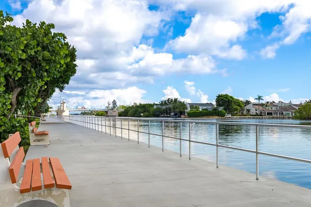 a view of balcony with seating space