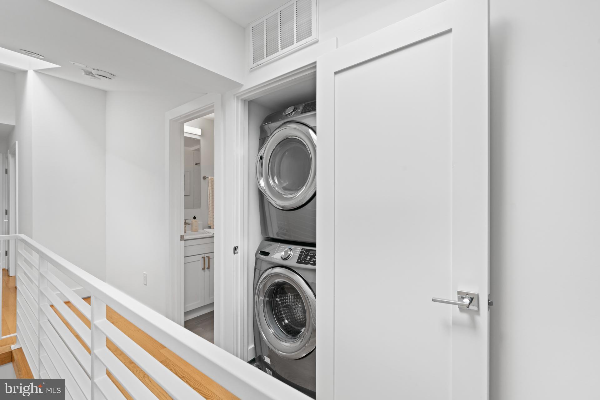 320 A Street Northeast Washington, DC 20002 - Photo 23 of 36 a utility room with dryer and washer