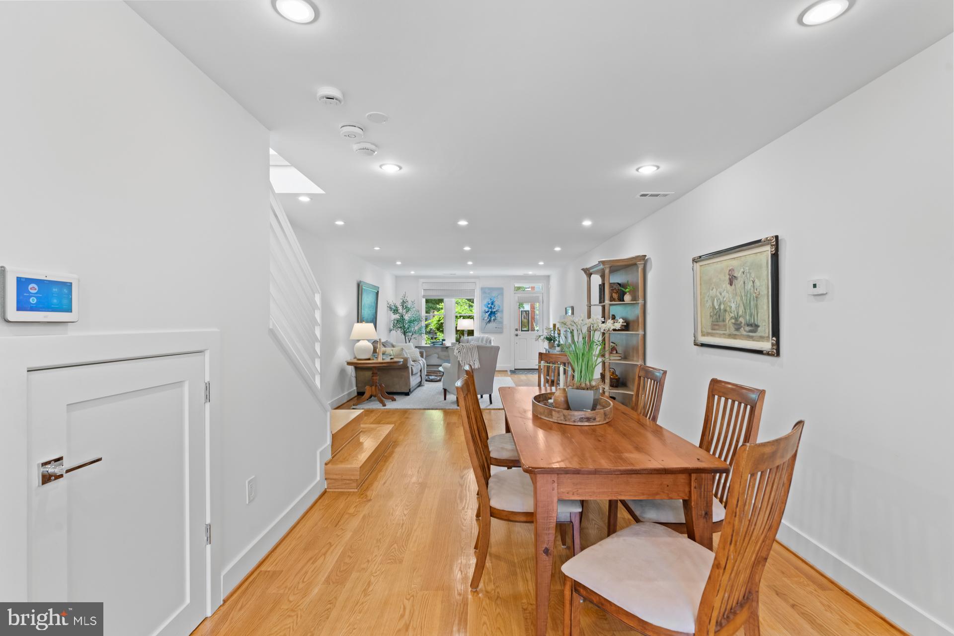 320 A Street Northeast Washington, DC 20002 - Photo 9 of 36 a view of a dining room with furniture