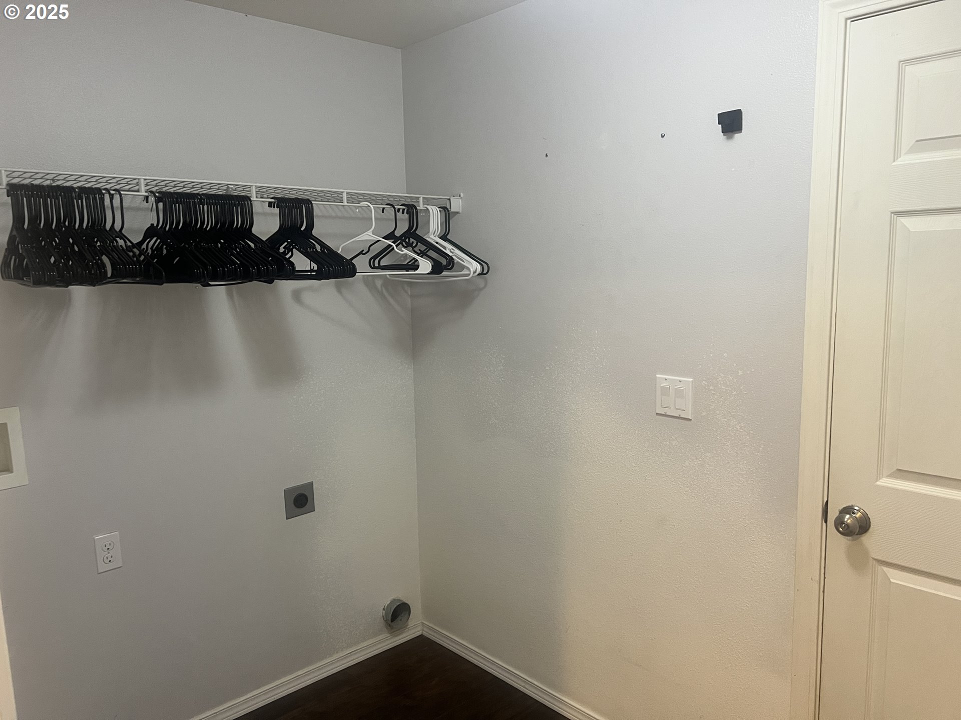 5752 Mica Street Springfield, OR 97478 - Photo 28 of 45 a close view of a door and a rack on the wall