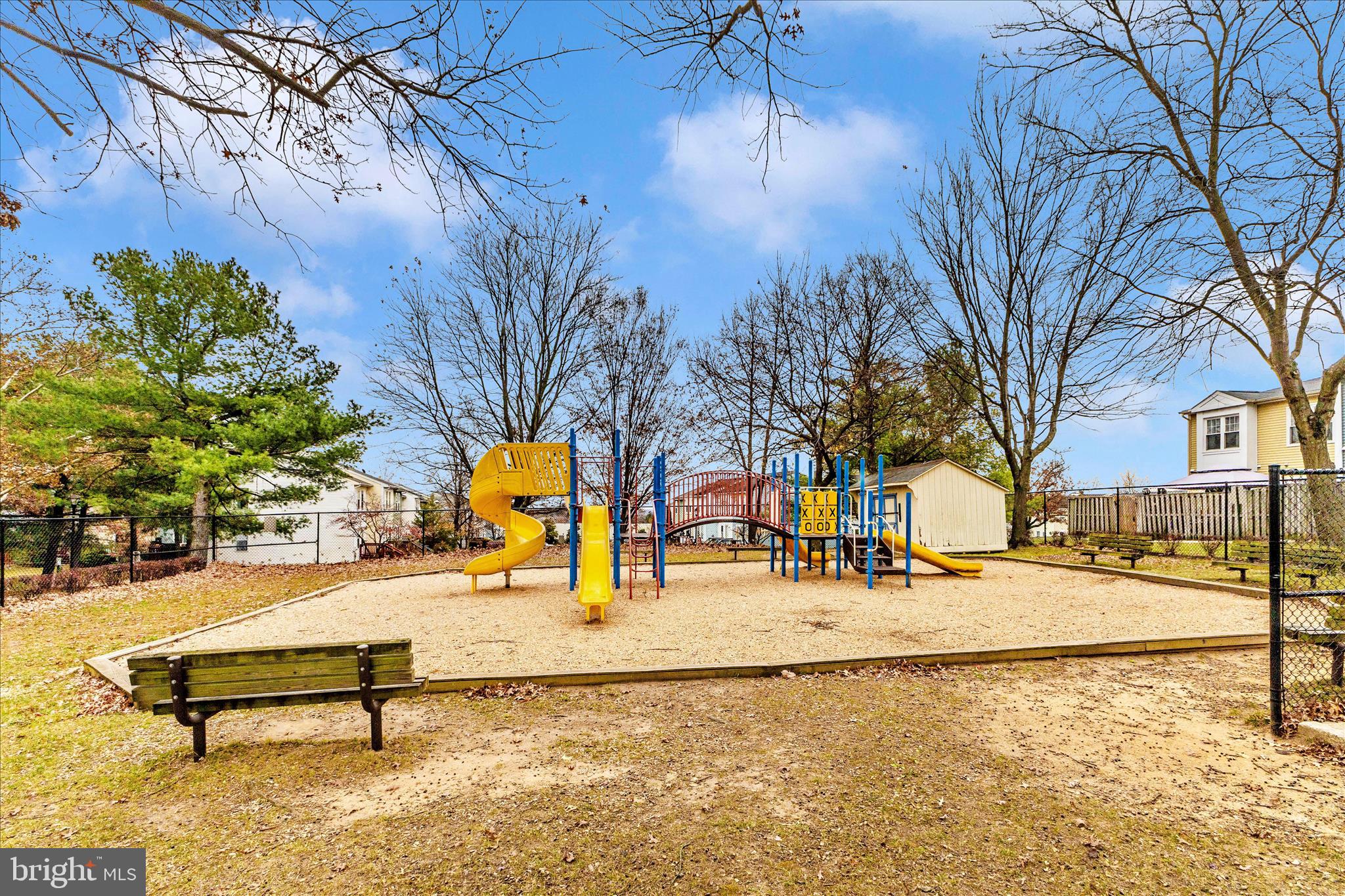 2861 Shepperton Terrace Silver Spring, MD 20904 - Photo 35 of 44 a park view with bench and trees