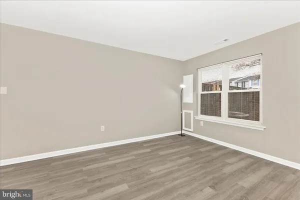 wooden floor in an empty room