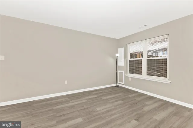 wooden floor in an empty room