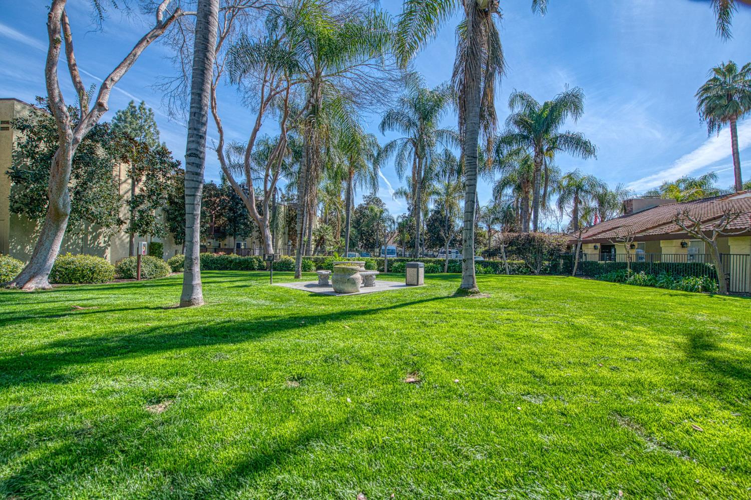 2881 Huntington Boulevard, Unit 262 Fresno, CA 93721 - Photo 5 of 31 a view of a park with palm trees