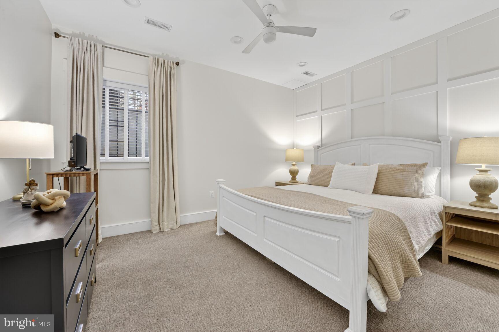 1232 I Street Northeast, Unit 1 Washington, DC 20002 - Photo 20 of 59 Serene bedroom with elegant decor.
