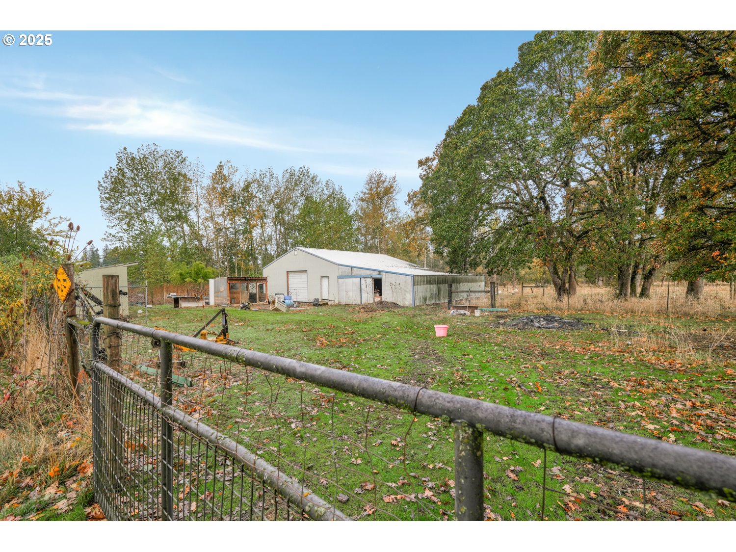 19807 Highway 211 Colton, OR 97017 - Photo 13 of 22 a view of a house with a yard from a balcony