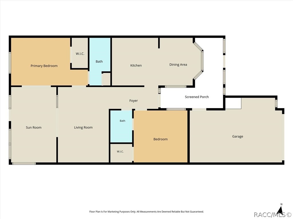 6714 East Waybridge Court Inverness, FL 34452 - Photo 47 of 47 Floor plan
