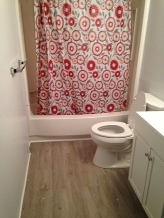 30 3rd Street Montague, MA 01376 - Photo 10 of 15 a bathroom with a toilet and a shower curtain