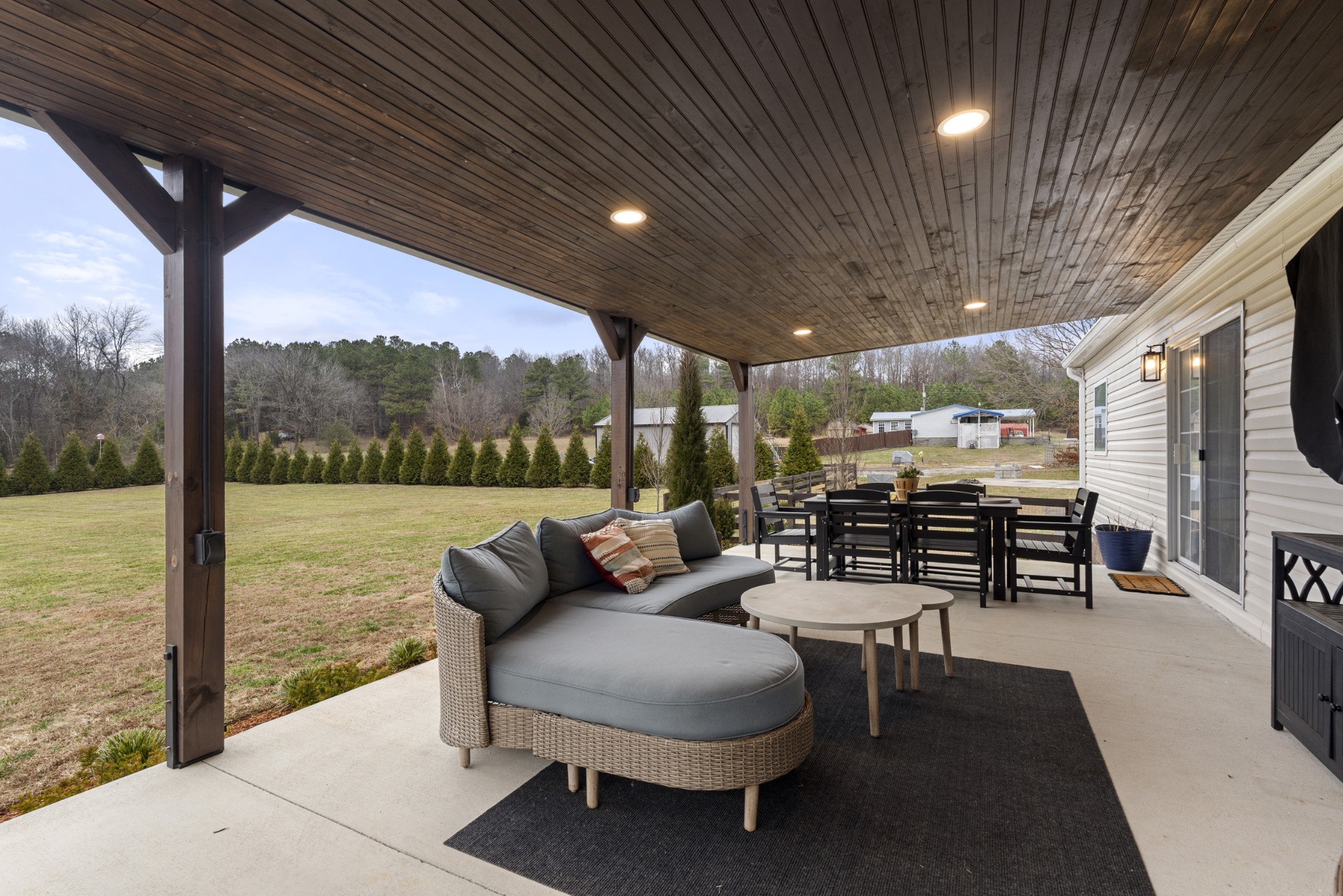60 Edgewood Road McEwen, TN 37101 - Photo 40 of 56 a outdoor space with patio the couches and pool table with chairs